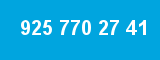 925 770 27 41 925 770 27 41